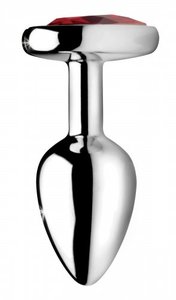 BOOTY SPARKS RED HEART GEM SMALL ANAL PLUG