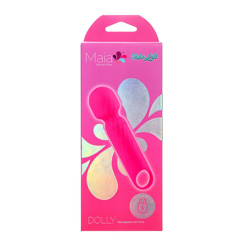 Maia Dolly Pink Silicone Mini Wand