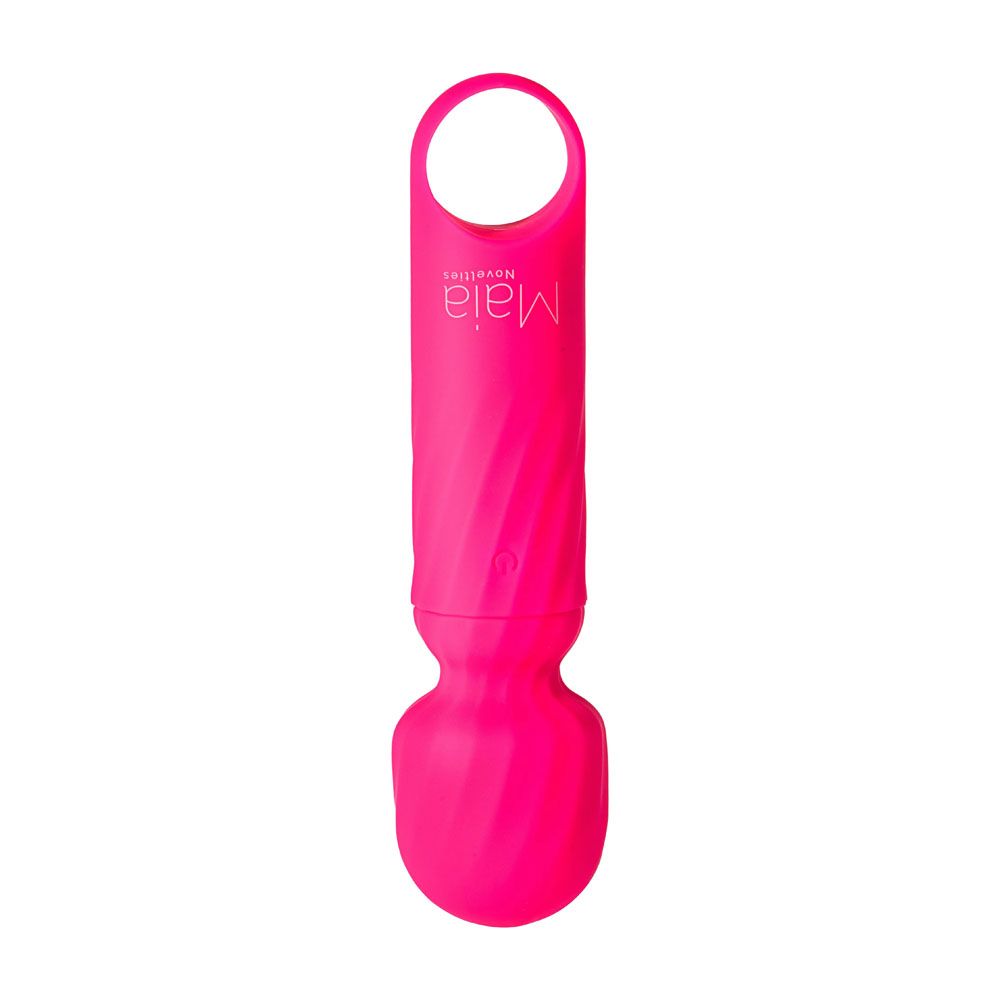 Maia Dolly Pink Silicone Mini Wand