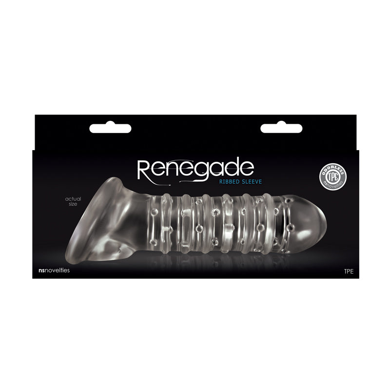 RENEGADE RIBBED SLEEVE CLEAR