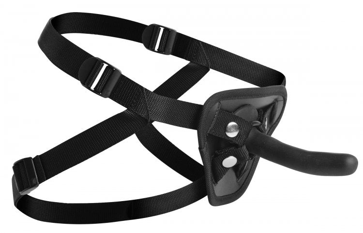 STRAP U PEGGED PEGGING DILDO W/ HARNESS