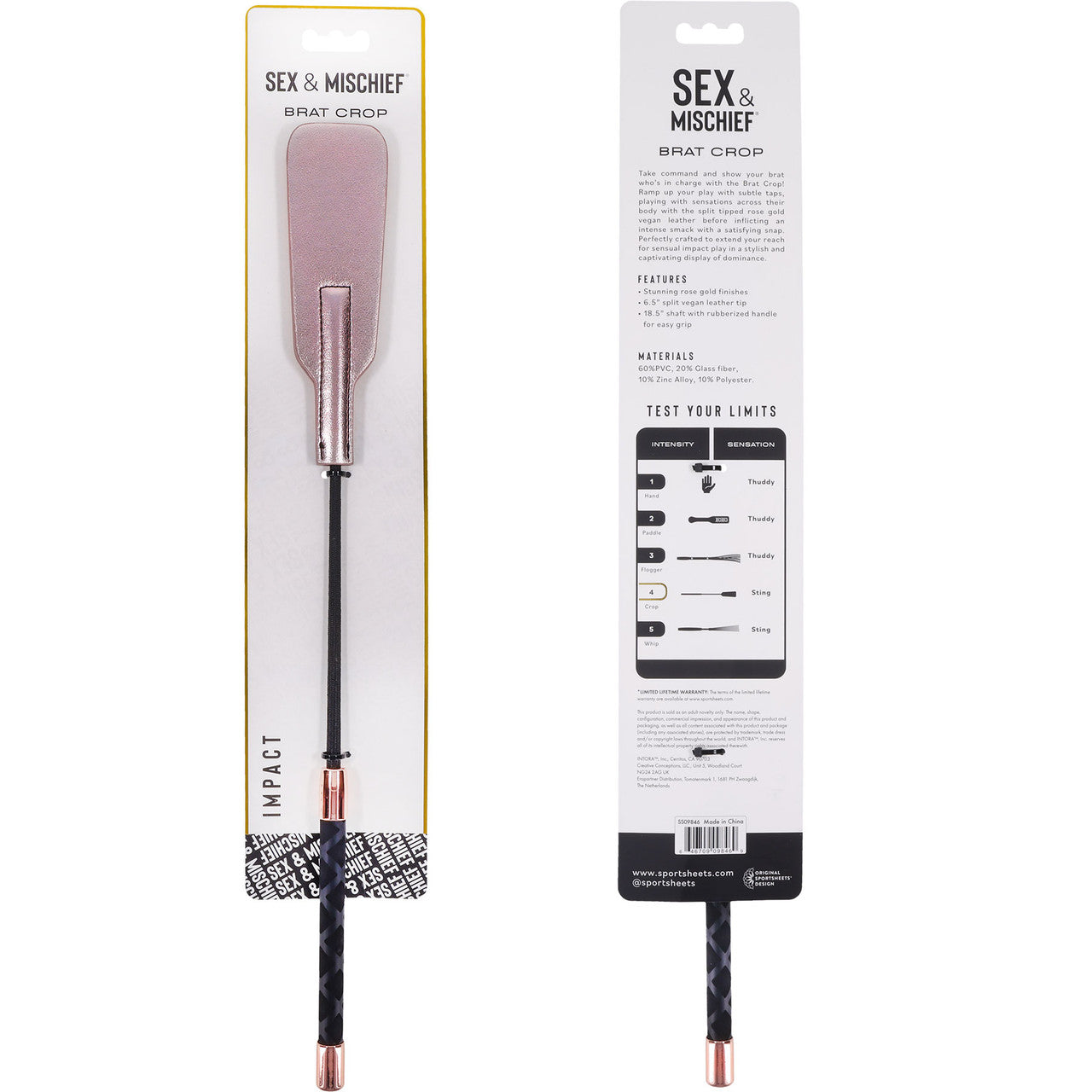 Sex and Mischief Brat Crop