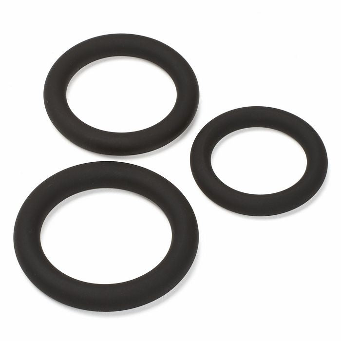 CLOUD 9 silicone ring black set