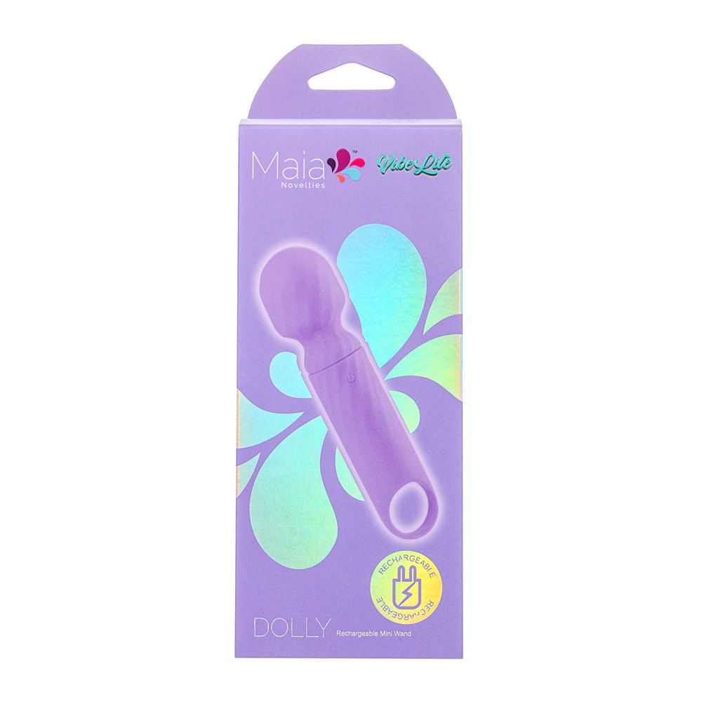 Maia Dolly Purple Silicone Mini Wand
