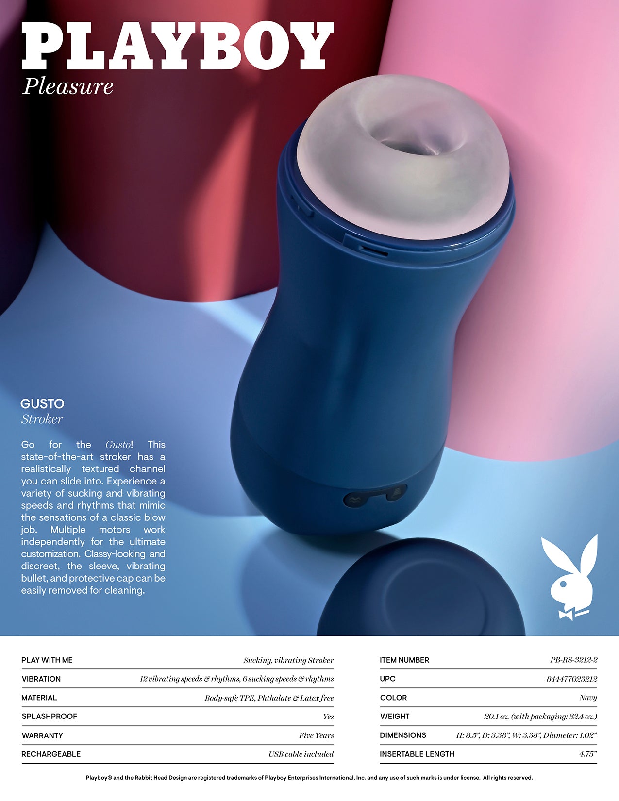 Playboy Gusto Stroker