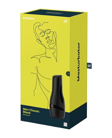 Satisfyer Men Classic Black Masturbator