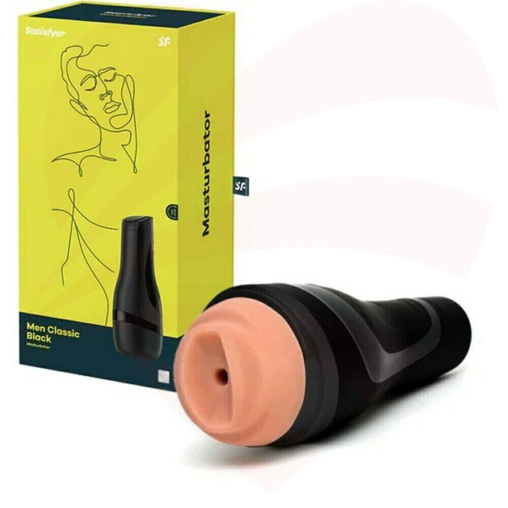 Satisfyer Men Classic Black Masturbator