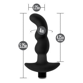 Anal Adventures Platinum Silicone Vibrating Prostate Massager 03