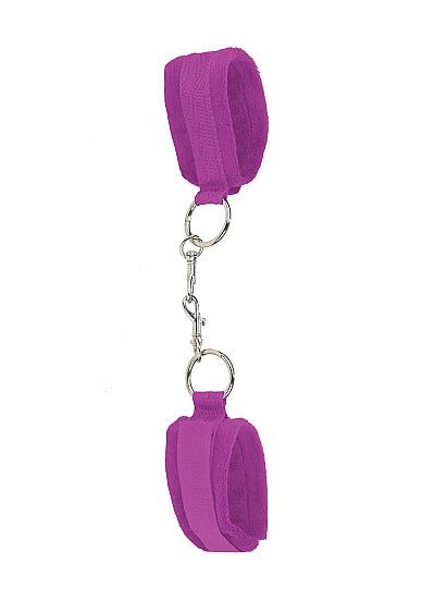 Ouch Velcro Cuffs purple