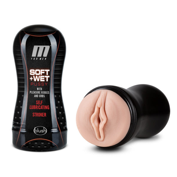 M For Men Soft & Wet Pussy W/ Pleasure Ridges Orbs