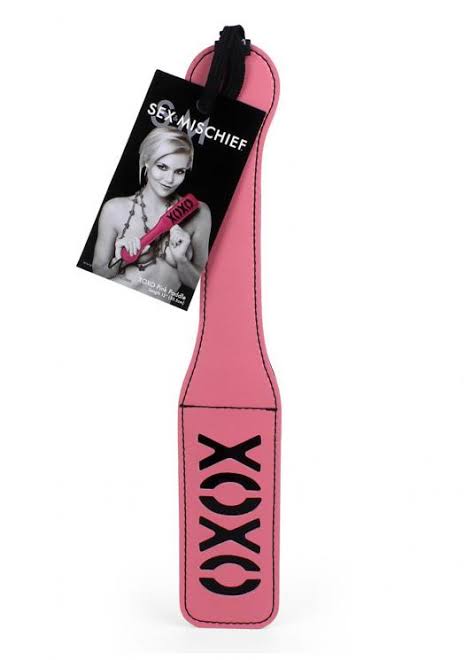 Sex & Mischief XOXO Pink Paddle Bondage