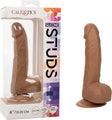 Calexotics Silicone Studs 6inch Realistic Dildo brown/mocha