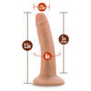 DR SKIN 5.5 COCK W/ SUCTION CUP VANILLA