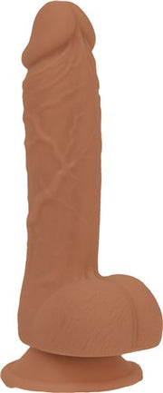 ADDICTION 100% SILICONE STEVEN 7.5IN CARAMEL