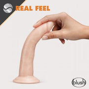DR. Skin Glide 7.5 Self Lubricating Dildo w/o Balls