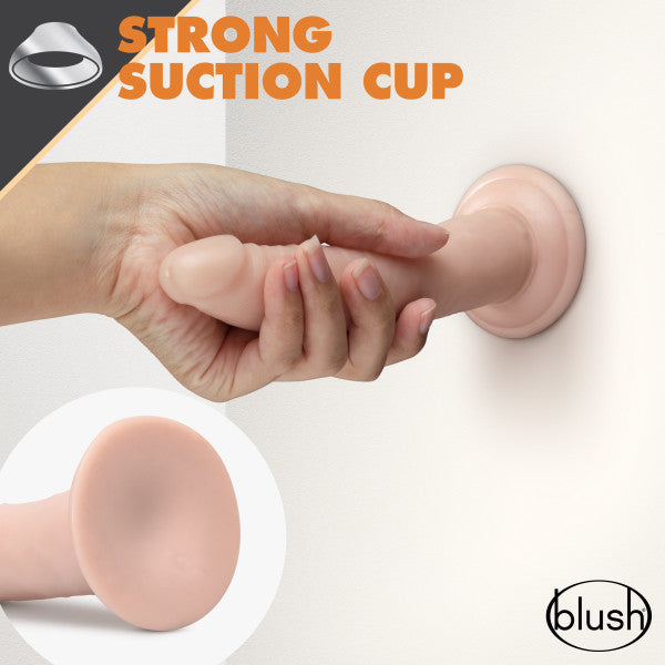 DR. Skin Glide 7.5 Self Lubricating Dildo w/o Balls
