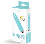 VEDO LASSO BULLET VIBE RECHARGEABLE TURQUOISE