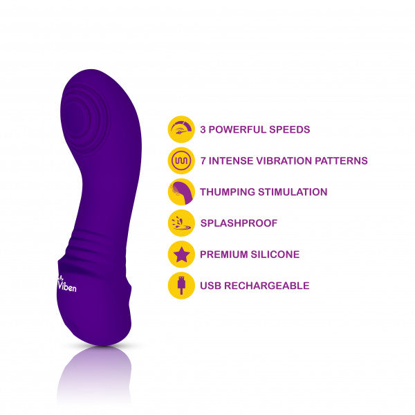 SABELA VIOLET INTENSE MINI G-SPOT VIBE