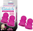 Seduce Me Nipple Suckers pink Powerful Vibration