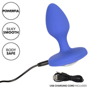 CHEEKY GEMS VIBRATING PROBE MEDIUM BLUE