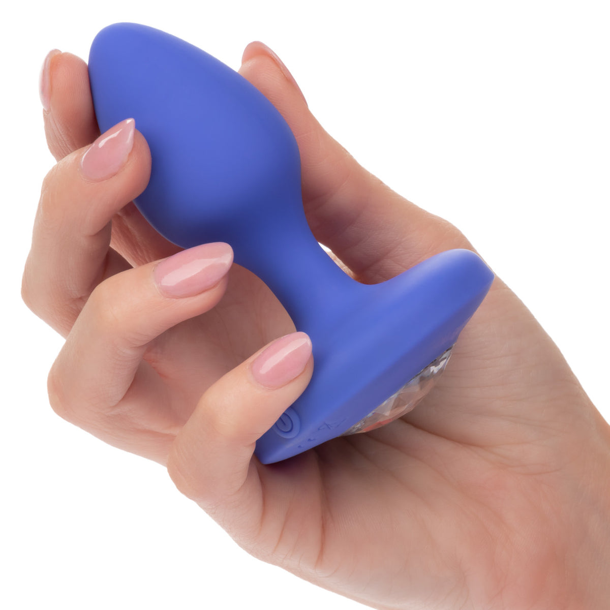 CHEEKY GEMS VIBRATING PROBE MEDIUM BLUE