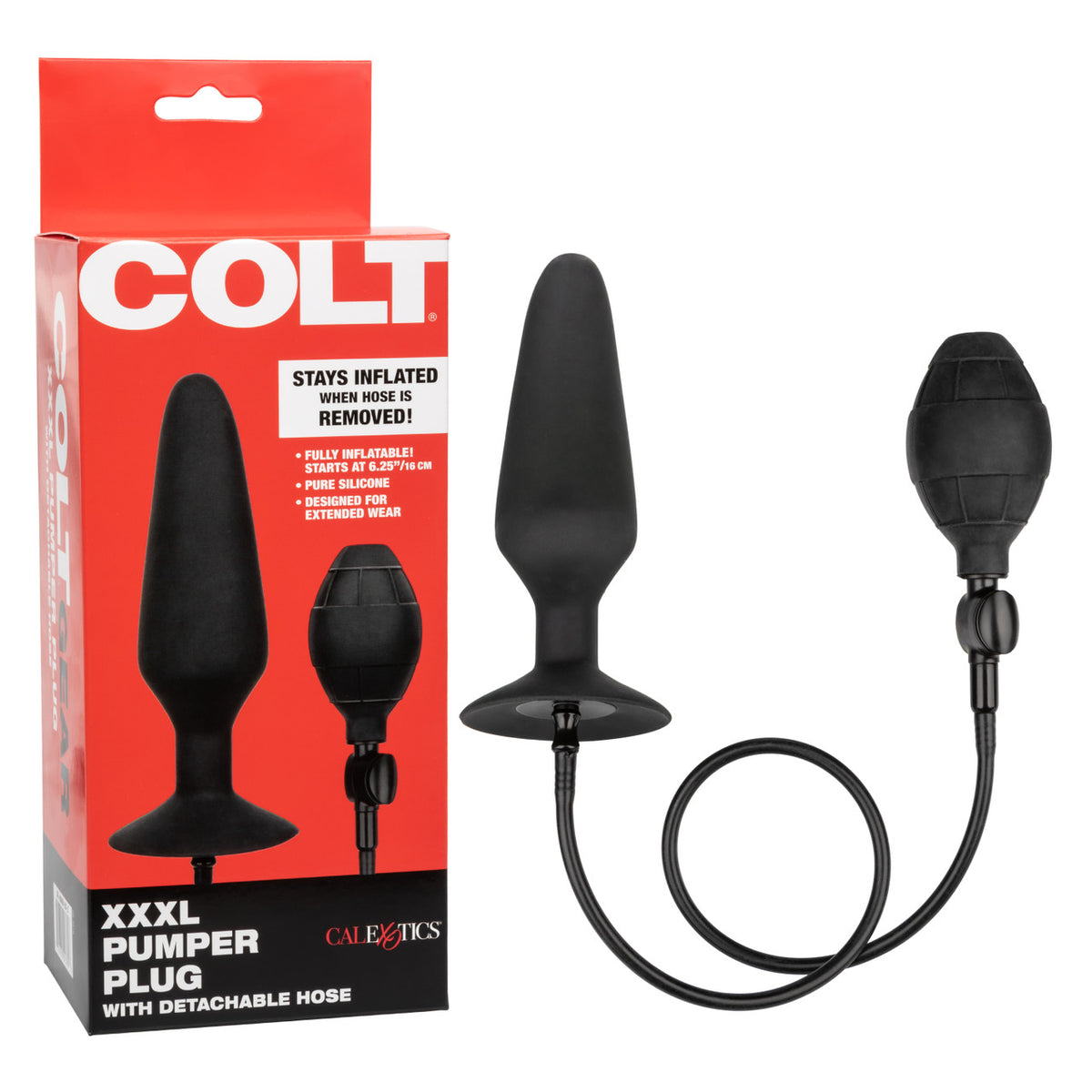 COLT XXXL PUMPER PLUG W/ DETACHABLE HOSE
