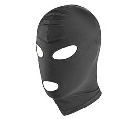 SPANDEX HOOD W/ OPEN MOUTH EYES