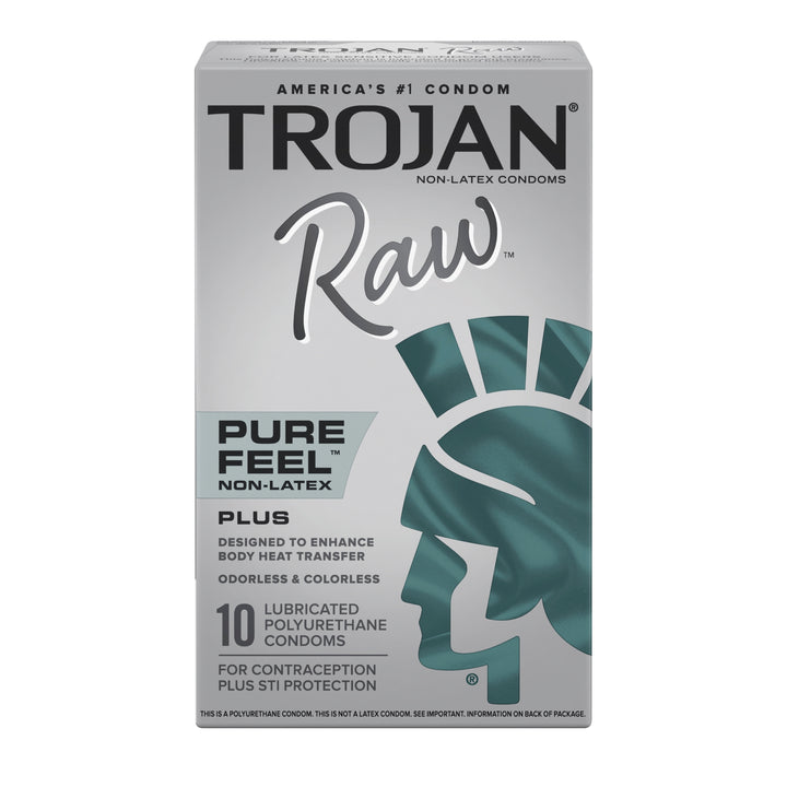 TROJAN RAW PURE FEEL NON-LATEX 180 each