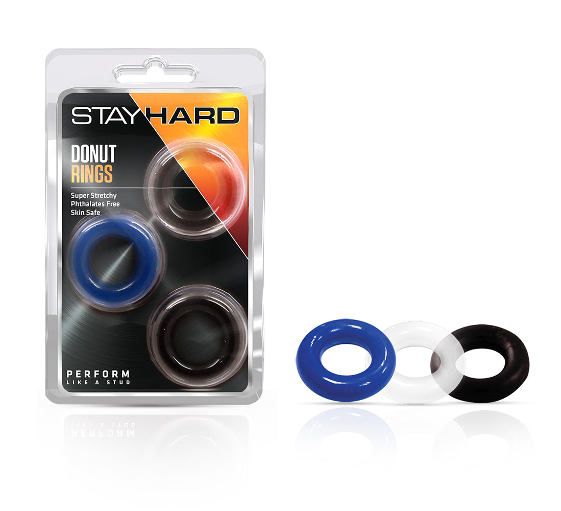 Stay Hard Donut Rings