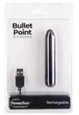 Power Bullet, Bullet Point Rechargeable Black