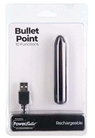 Power Bullet, Bullet Point Rechargeable Black