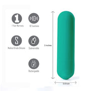JESSI MINI BULLET RECHARGEABLE EMERALD