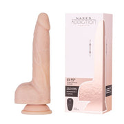 NAKED ADDICTION 8.5IN MAXIMUM THRUSTING VIBRATING DONG
