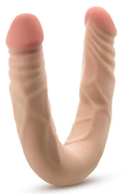 DR SKIN PLUS 14in POSABLE DOUBLE DONG BEIGE