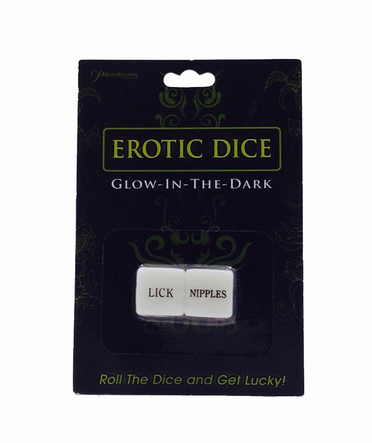 Glow In The Dark Erotic Dice Games (lick nipples)