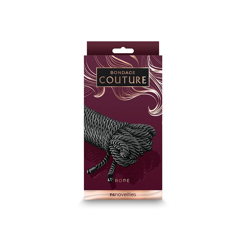 BONDAGE COUTURE ROPE BLACK