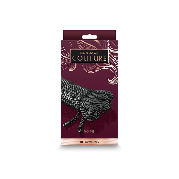 BONDAGE COUTURE ROPE BLACK