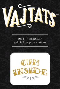 Vaj Taj Tattoo Toys (Cum Inside)