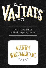Vaj Taj Tattoo Toys (Cum Inside)