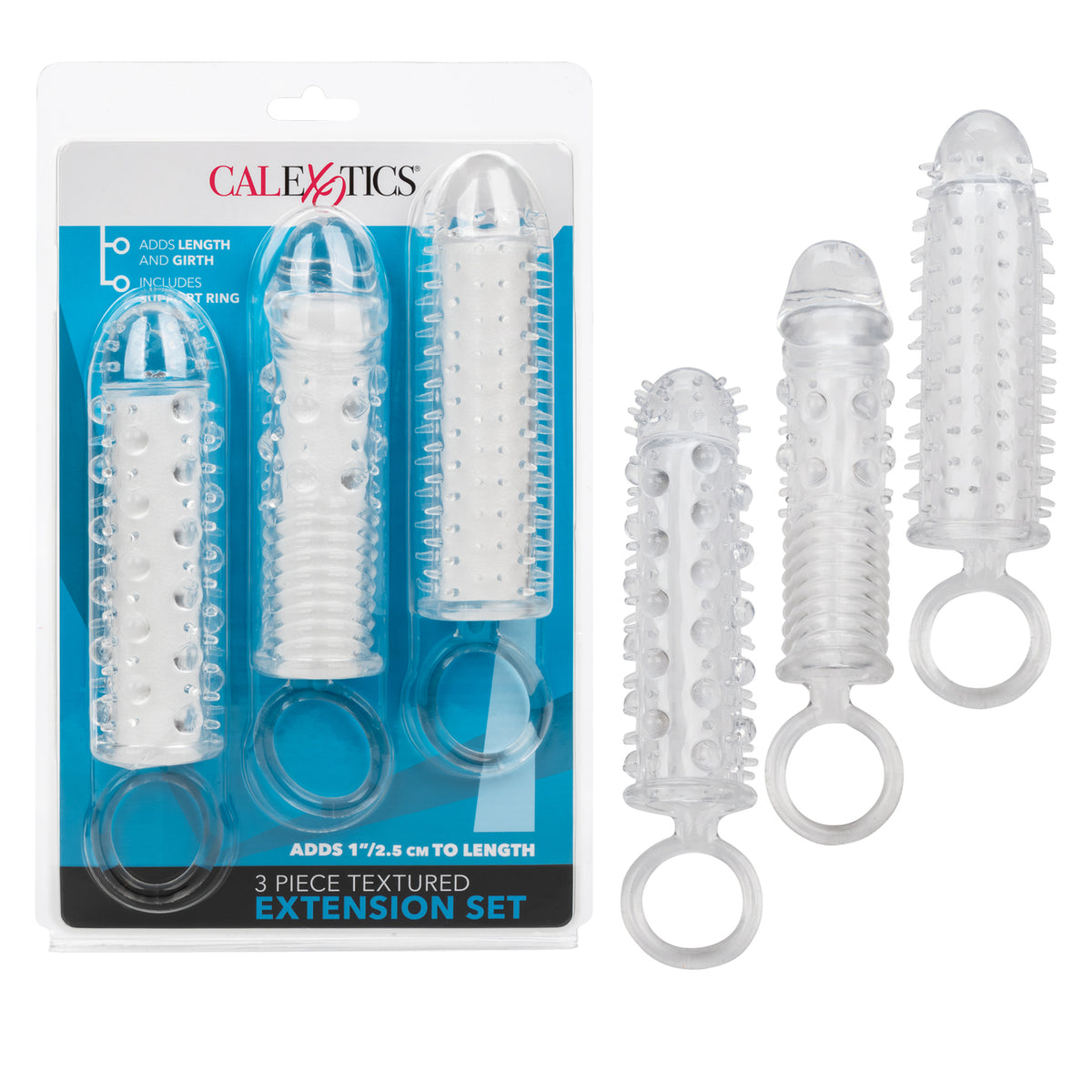 Calexotic 3 Piece Textured Extension Set