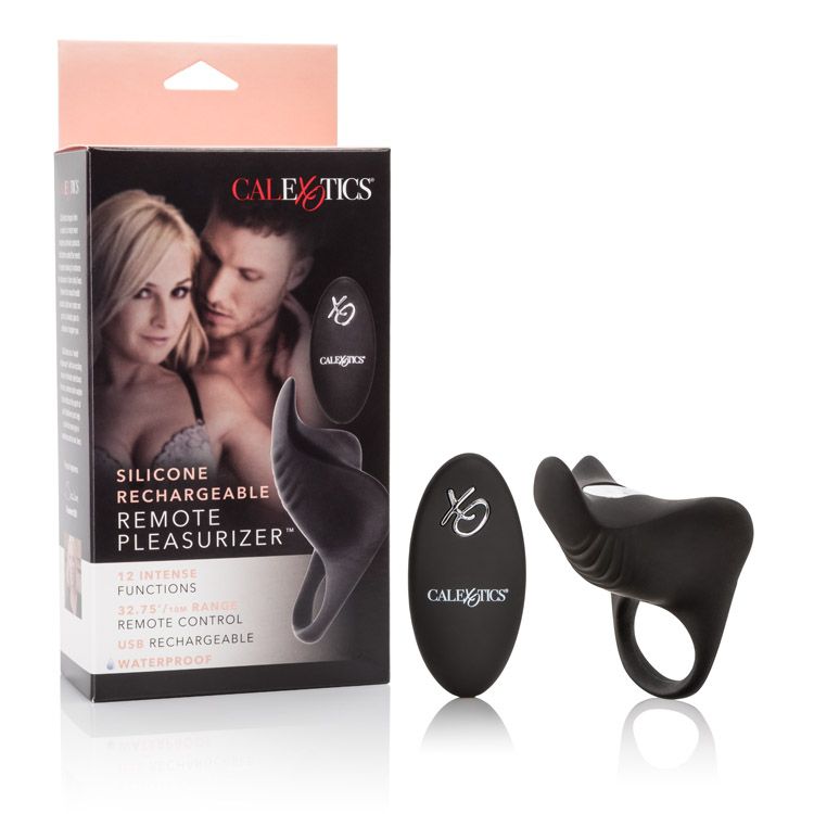 Silicone Rechargeable Remote Pleasurizer Ring